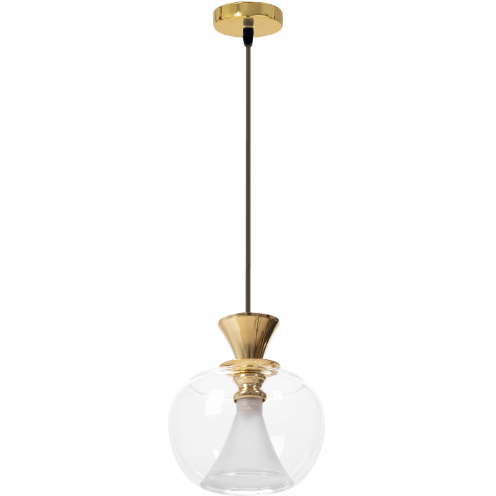 Lampa DE TAVAN SUSPENDABILA din sticla Sfera Auriu APP902-1CP [2]