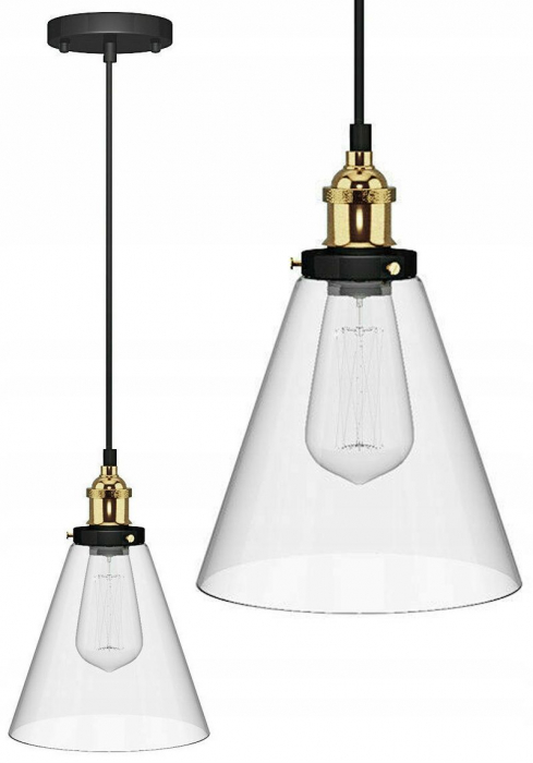 Lampa DE TAVAN SUSPENDABILA din sticla Verto A [2]