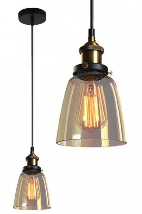 Lampa DE TAVAN SUSPENDABILA din sticla Verto D [3]