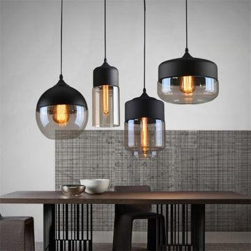 Lampa DE TAVAN SUSPENDABILA din sticla Zenit A Black [6]
