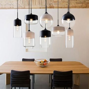 Lampa DE TAVAN SUSPENDABILA din sticla Zenit D Black [5]