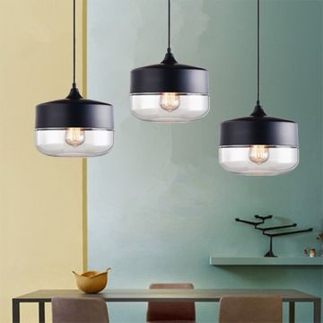 Lampa DE TAVAN SUSPENDABILA din sticla Zenit D Black [4]