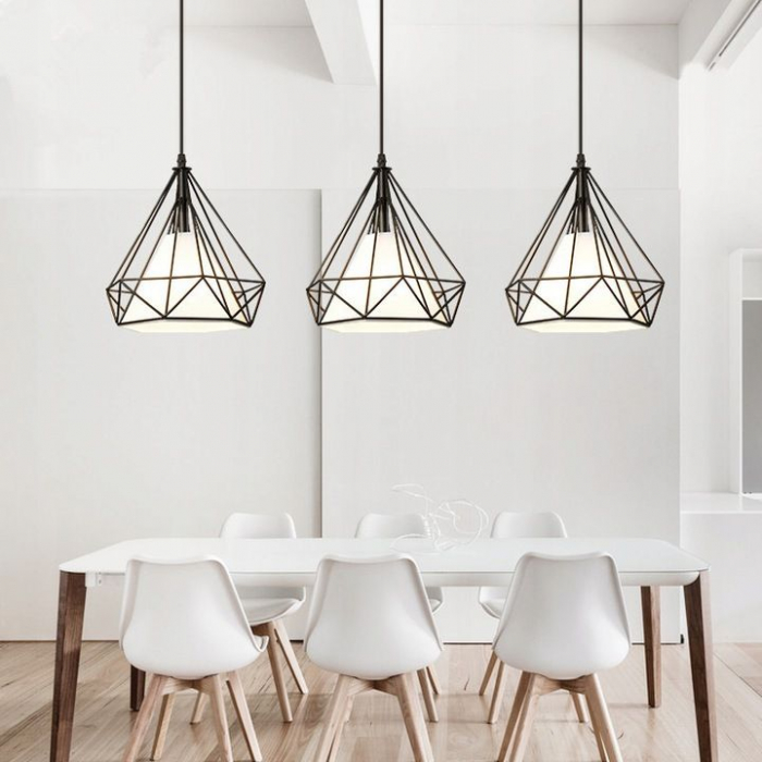LAMPA DE TAVAN SUSPENDABILA IN STIL LOFT BELLO 3x E27 [3]