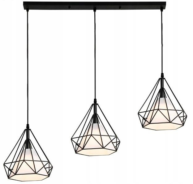 LAMPA DE TAVAN SUSPENDABILA IN STIL LOFT BELLO 3x E27 [1]