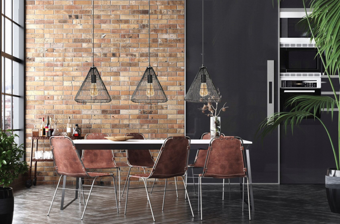 Lampa DE TAVAN SUSPENDABILA IN STIL loft LH2065 [3]