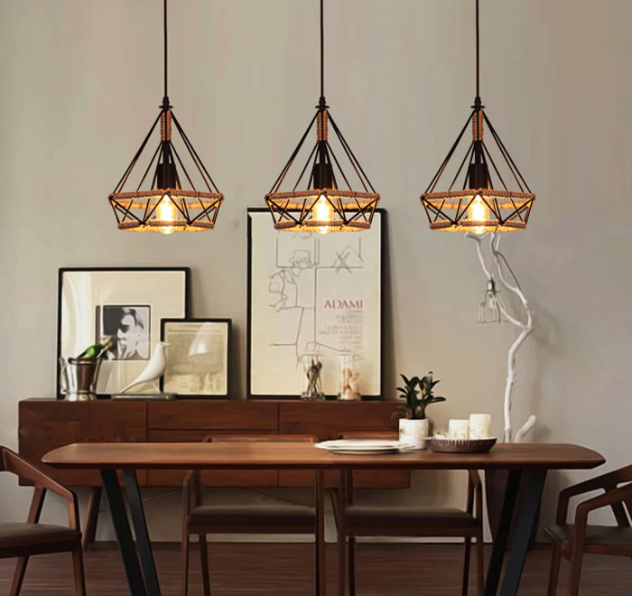 Lampa DE TAVAN SUSPENDABILA IN STIL loft Sfoara APP678-1CP [4]