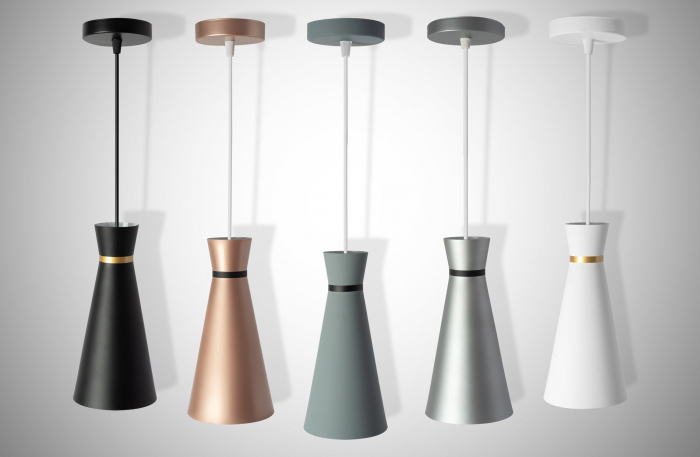 Lampa DE TAVAN SUSPENDABILA KONA B gri mat [4]