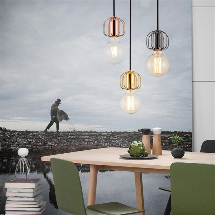 Lampa DE TAVAN SUSPENDABILA Loft Crom APP594-1CP [4]