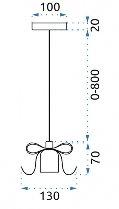 Lampa DE TAVAN SUSPENDABILA NARNI verde [13]