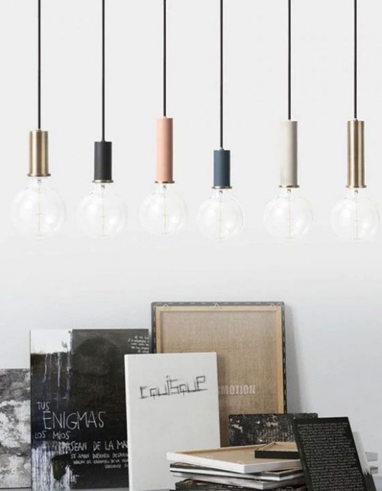 Lampa DE TAVAN SUSPENDABILA OSTI A coral [4]
