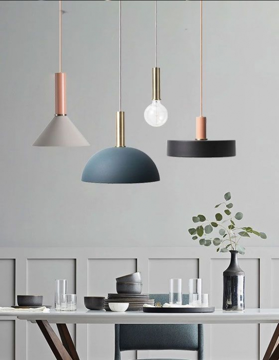 Lampa DE TAVAN SUSPENDABILA OSTI A coral [6]