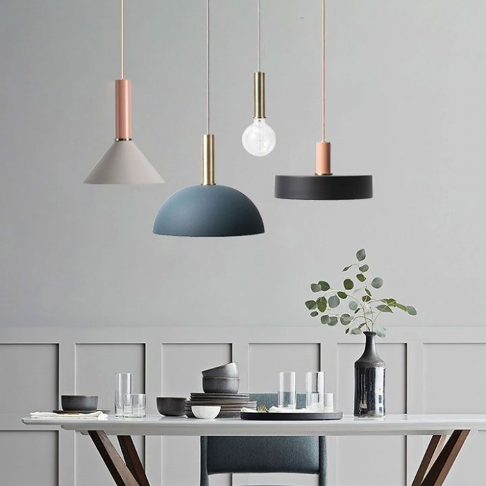 Lampa DE TAVAN SUSPENDABILA OSTI  C alb [4]