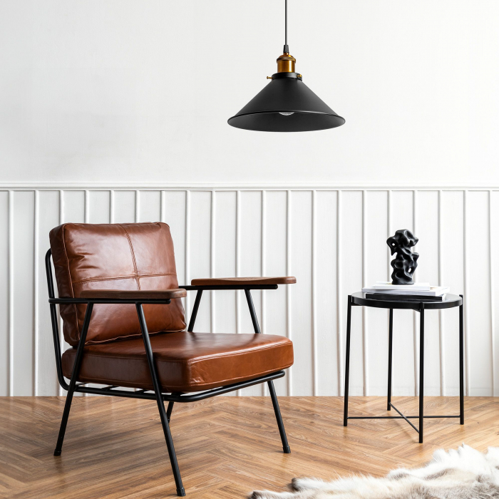 LAMPA DE TAVAN SUSPENDABILA PORTO BLACK [4]