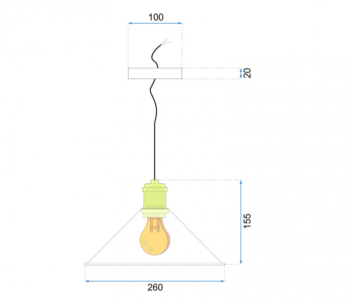 LAMPA DE TAVAN SUSPENDABILA PORTO BLACK [8]