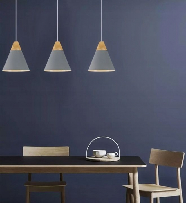 Lampa DE TAVAN SUSPENDABILA Scandi A alb [3]