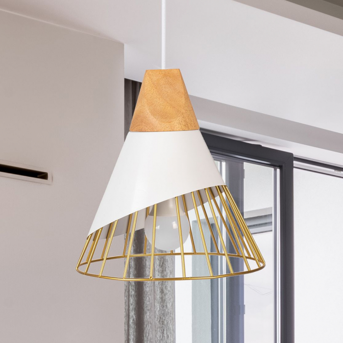 Lampa DE TAVAN SUSPENDABILA stil scandinav Metal APP226-1CP [2]