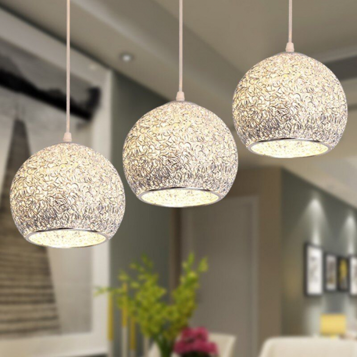 Lampa DE TAVAN SUSPENDABILA tripla metal Crom app633-3cp [6]