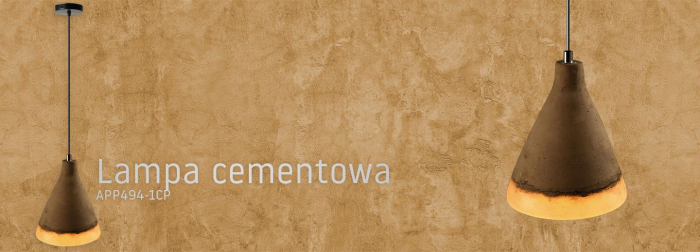 Lampă de tavan suspendată Cement Loft APP494-1CP [7]