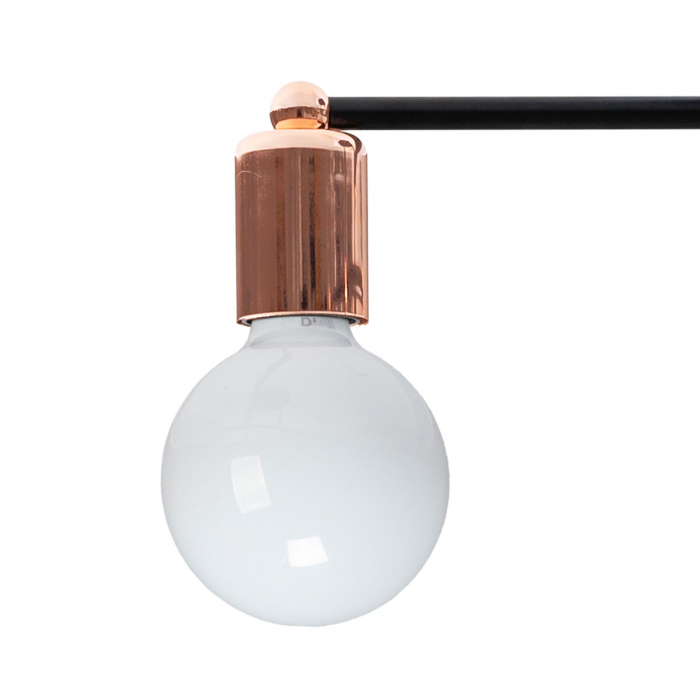 Lampa de tavan suspendată cvadruplă auriu roz 392200 [2]