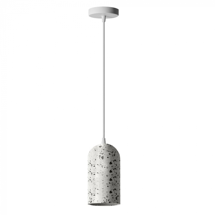 Lampă de tavan suspendată din beton APP996-1CP B WHITE [2]
