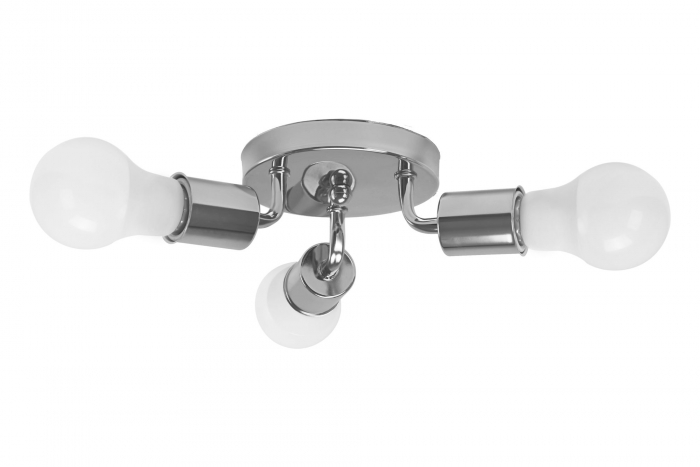 Lampa DE TAVAN tripla metal Crom APP703-3C [2]