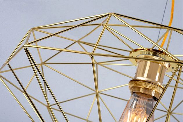 LAMPĂ DIAMANT METAL LOFT LIGHT GOLD APP562-1CP [4]