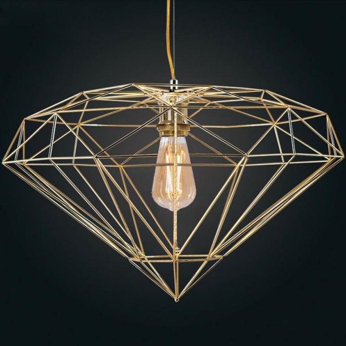 LAMPĂ DIAMANT METAL LOFT LIGHT GOLD APP562-1CP [2]