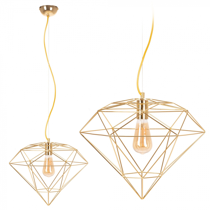LAMPĂ DIAMANT METAL LOFT LIGHT GOLD APP562-1CP [1]
