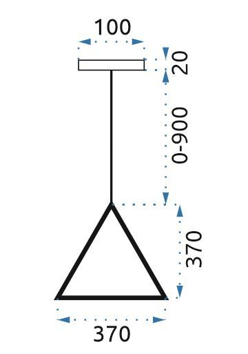 Lampa Geometric LE-02 Triangle [7]