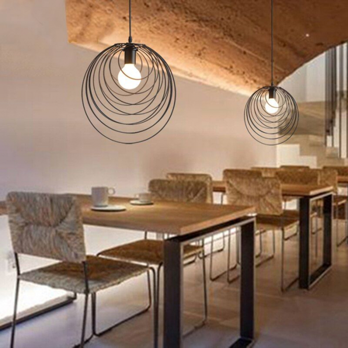 LAMPA GEOMETRIC NEGRU APP426-1CP [4]