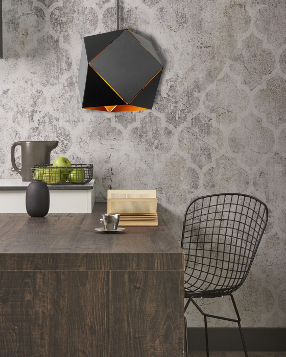 Lampa GEOMETRICA NEAGRA APP287-1CP [4]