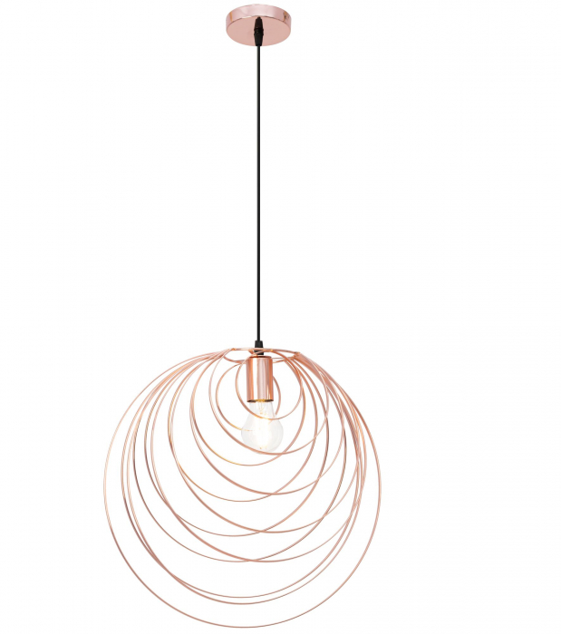 LAMPA GEOMETRICA ROSE GOLD APP427-1CP [5]