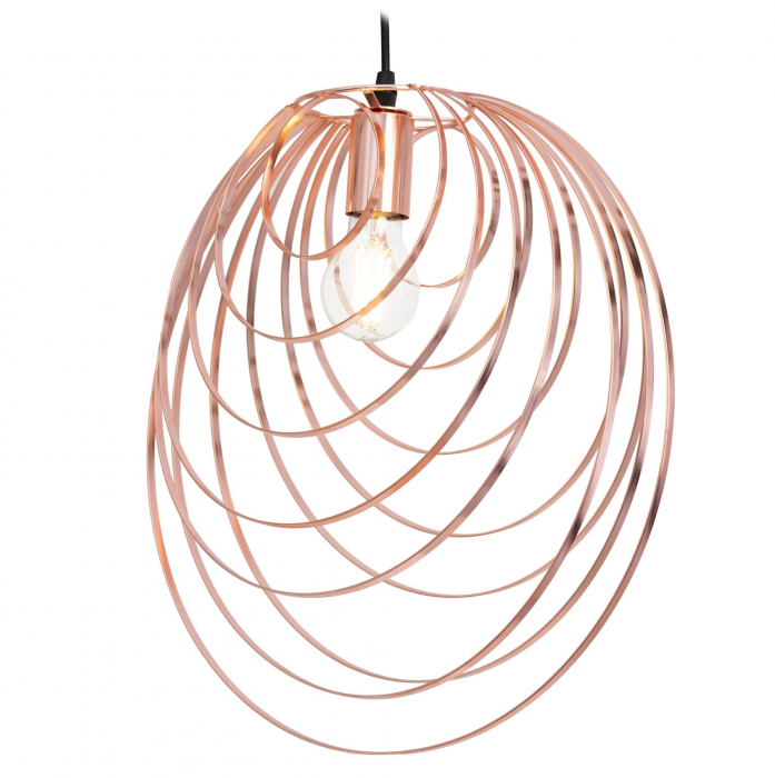 LAMPA GEOMETRICA ROSE GOLD APP427-1CP [6]