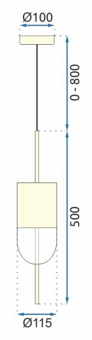 Lampa Gold APP550-1CP [7]