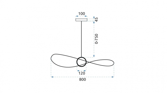 LAMPĂ LED 80cm APP652-1CP [6]