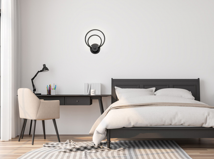 LAMPĂ LED APP1042-W BLACK MATT [3]