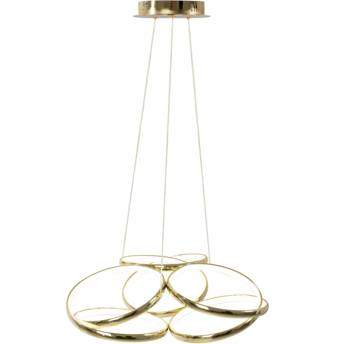 Lampa LED APP794-CP Flat Gold [3]