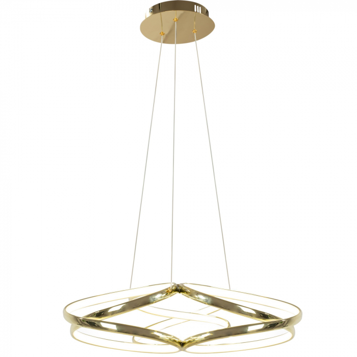 Lampa LED APP794-CP Flat Gold [2]
