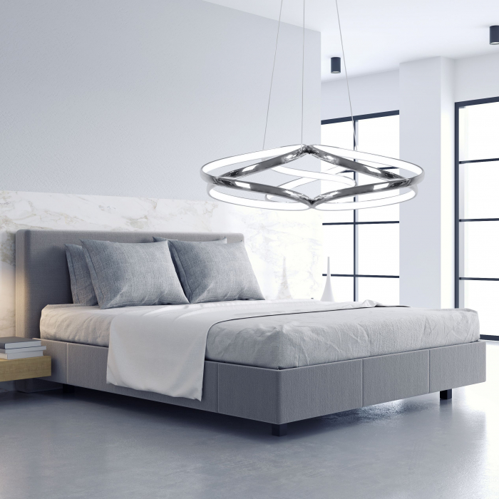 Lampa LED APP795-CP Flat Chrom [4]
