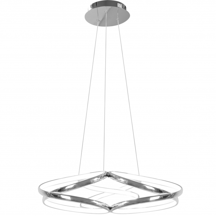 Lampa LED APP795-CP Flat Chrom [2]