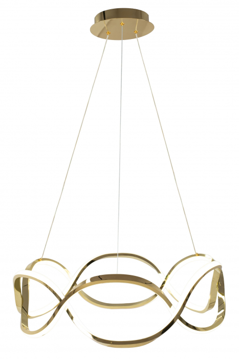 Lampa LED APP800-CP Twist Gold [2]
