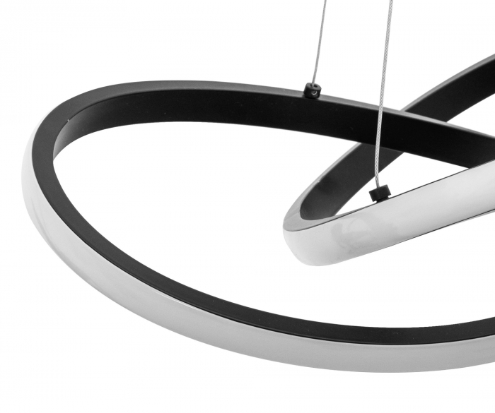 Lampa LED APP814-CP Node Black [4]