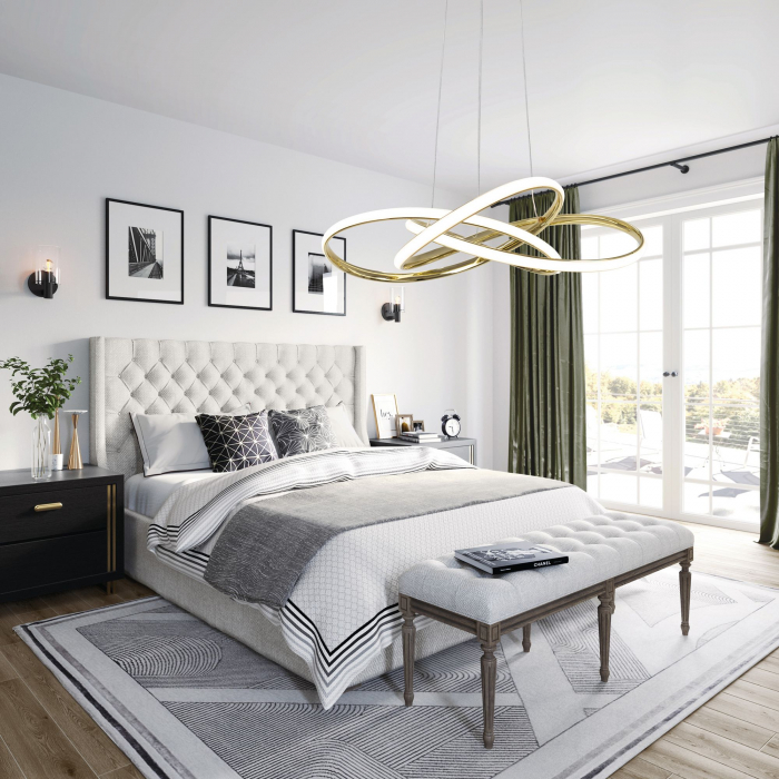 Lampa LED APP815-CP Node Gold [5]