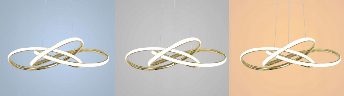 Lampa LED APP818-CP GOLD [5]