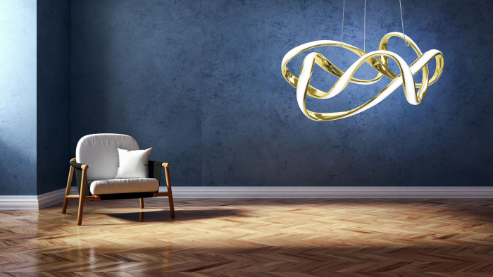 Lampa LED APP821-CP GOLD [4]