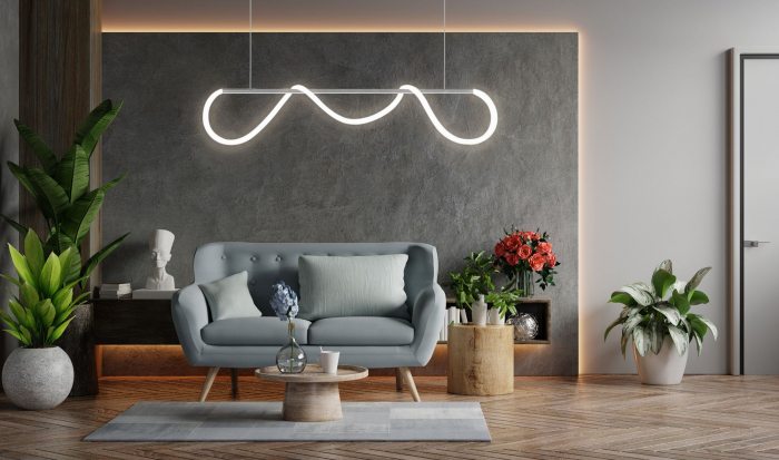 Lampa LED APP855-CP Long Chrom [4]