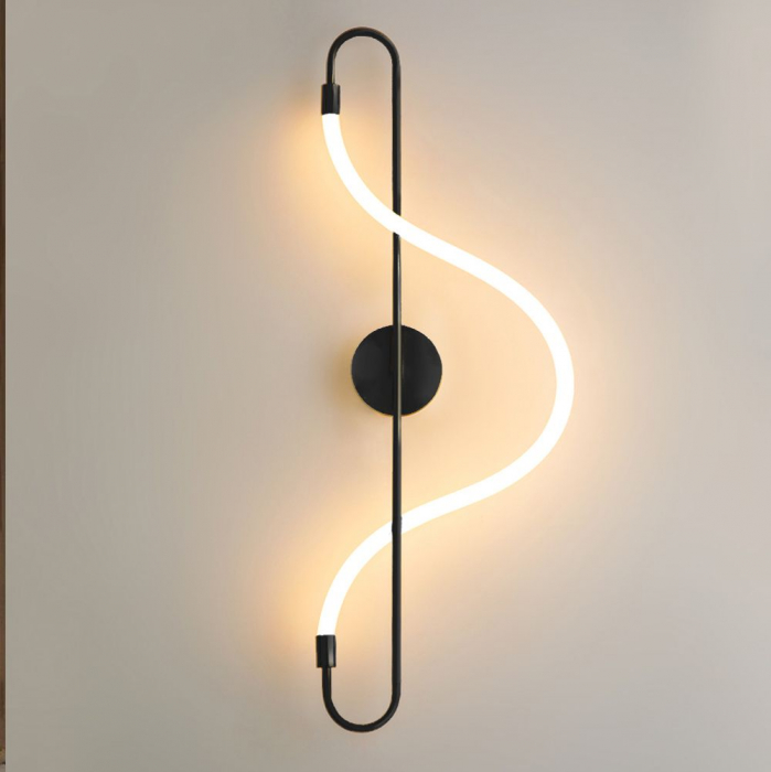 Lampa LED APP857-W LONG BLACK [3]