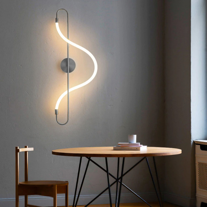 Lampa LED APP859-W Long Chrom [2]