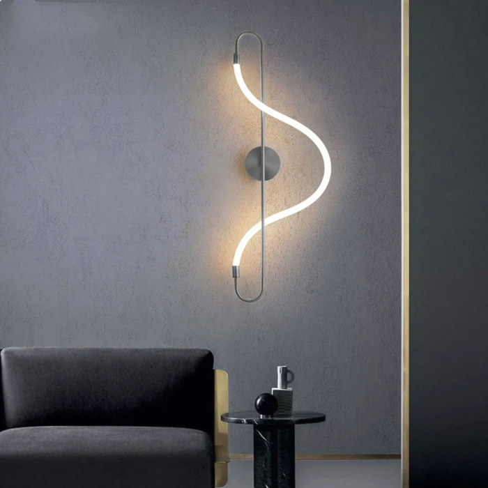 Lampa LED APP859-W Long Chrom [3]