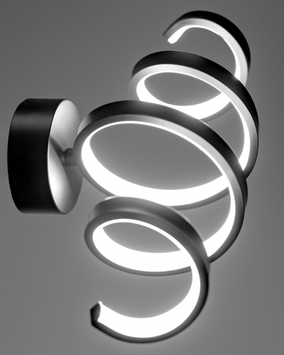 LAMPĂ LED SPRING APP826-W BLACK MATT [4]